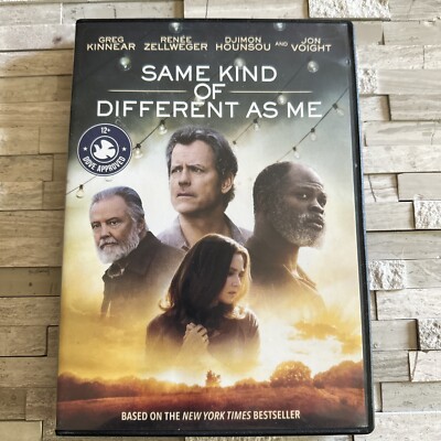 Same Kind of Different as Me (DVD, 2017)