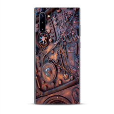 Skins Decal Wrap for Samsung Galaxy Note 10 Steampunk Metal Panel Vault Gear
