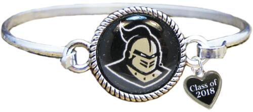 Custom Central Florida Knights Bangle Bracelet Class of 2017-2025 Graduation UCF - Picture 1 of 10
