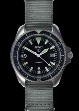 MWC Quartz Military Divers Watch | Sapphire Crystal | Swiss Ronda 715li Movement