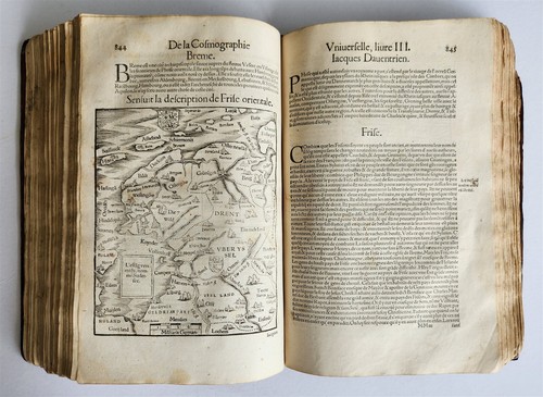 1556 COSMOGRAPHY by Sebastian Munster antique RARE ILLUSTRATED 16th cent. FOLIO - Picture 17 of 24