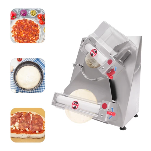 Commercial 4-16" Electric Pizza Dough Roller Sheeter Pastry Press Making Machine - Afbeelding 6 van 18