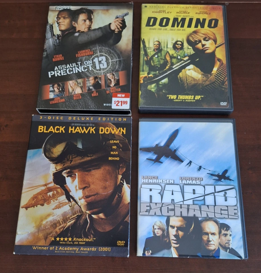 Lot of 14 Action DVDs Riddick iRobot Stargate Bad Boys Wil Smith Dicaprio - Image 4 of 4