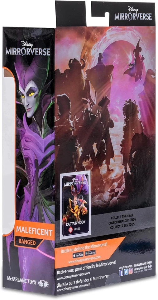 McFarlane Toys Disney Pixar Mirrorverse Maleficent 7" Action Figure - Image 4 of 4