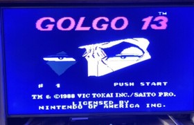 Golgo 13: Top Secret Episode Nintendo NES 1988 Cart Only Tested Working Cleaned