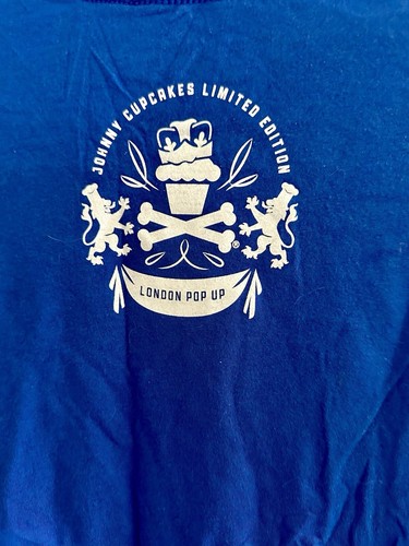 Extremely Rare Johnny Cupcakes London Pop-up T-Shirt Limited Edition M - Picture 4 of 5