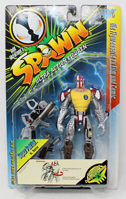 Todd McFarlane - Ultra Action Figuren - Spawn - Super Patriot - 1997