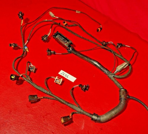 2002-2005 Seadoo GTX 4TEC Fuel Rail Injector Harness Injection Wire loom Wires - Picture 2 of 9