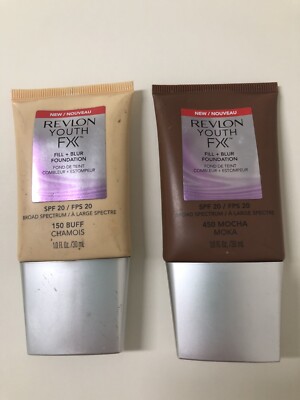 Revlon Youth FX Fill + Blur Foundation SPF 20 Broad Spectrum Choose YOUR Color