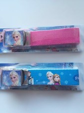 Girl Kid Children Frozen Elsa Canvas Adjustable Pants Buckle Belt Christmas Gift