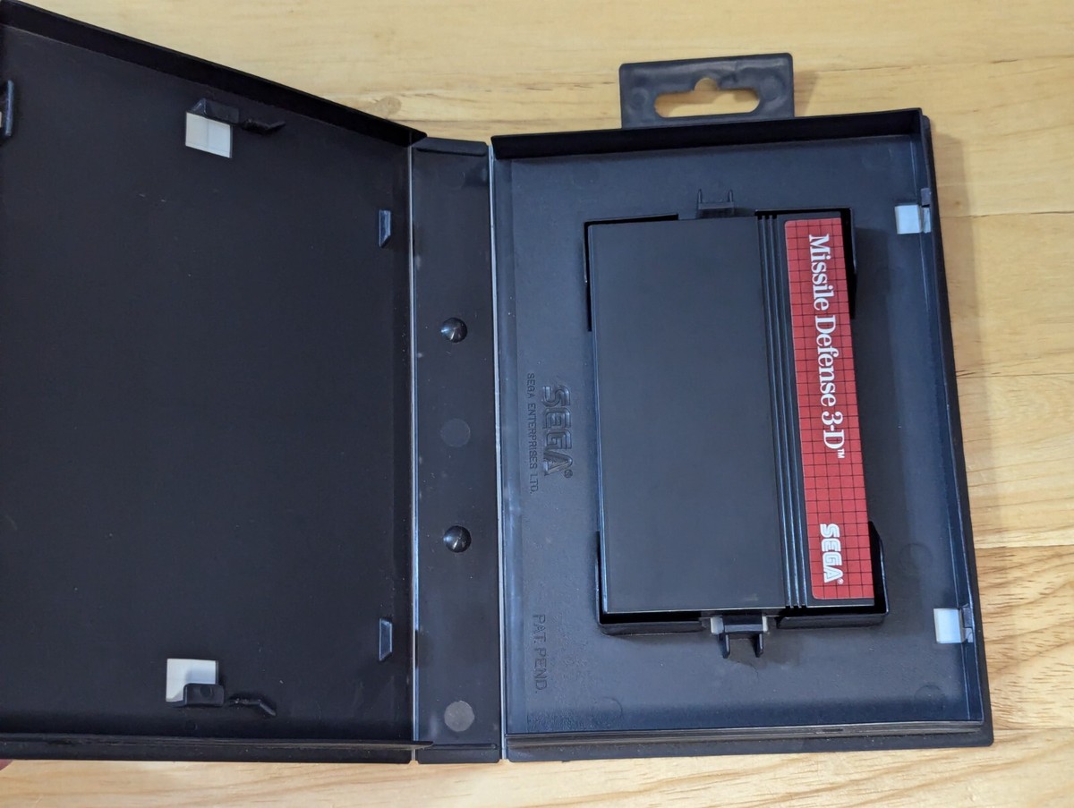 Missile Defense 3-D (Sega Master System) No Manual Tested