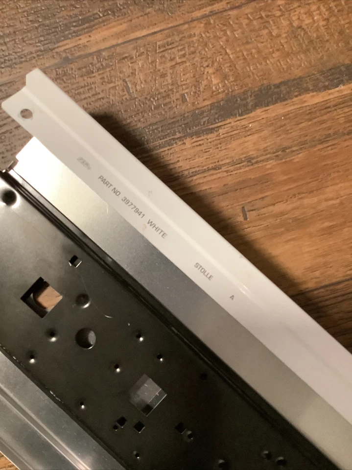 Panel de control secador Roper pieza blanca # 3977941 (322) Foto 4 de 4