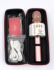 BONAOK Karaoke Wireless Microphone Bluetooth, Handheld Karaoke Machine