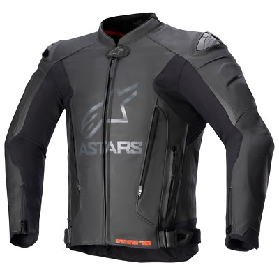 Alpinestars GP Plus V4 Lederjacke schwarz/schwarz