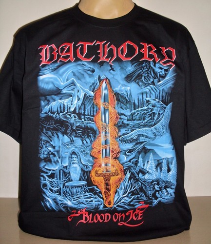 Bathory "Blood On Ice" Male Allover T-Shirt - Foto 8