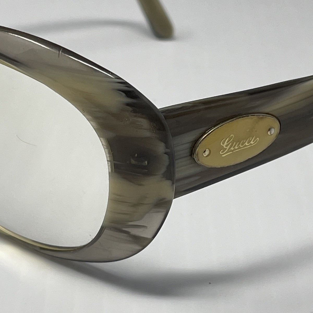 Gucci Vintage GG 2933/S DPODA Striped Brown Sunglasses Frames 58