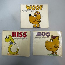 Vintage Timbuctoo Roger Hargreaves Books x 3 Moo Hiss Woof 1978