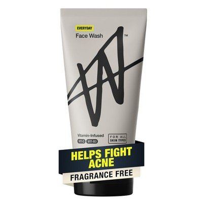 W By Jake Paul Everyday Mens Face Wash, 5 Fl Oz (Pack of 1), Off White 