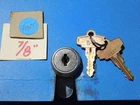 1950s-1970s Arcade Game Lock 7/8 inch Fort Lock with 2 keys 1520