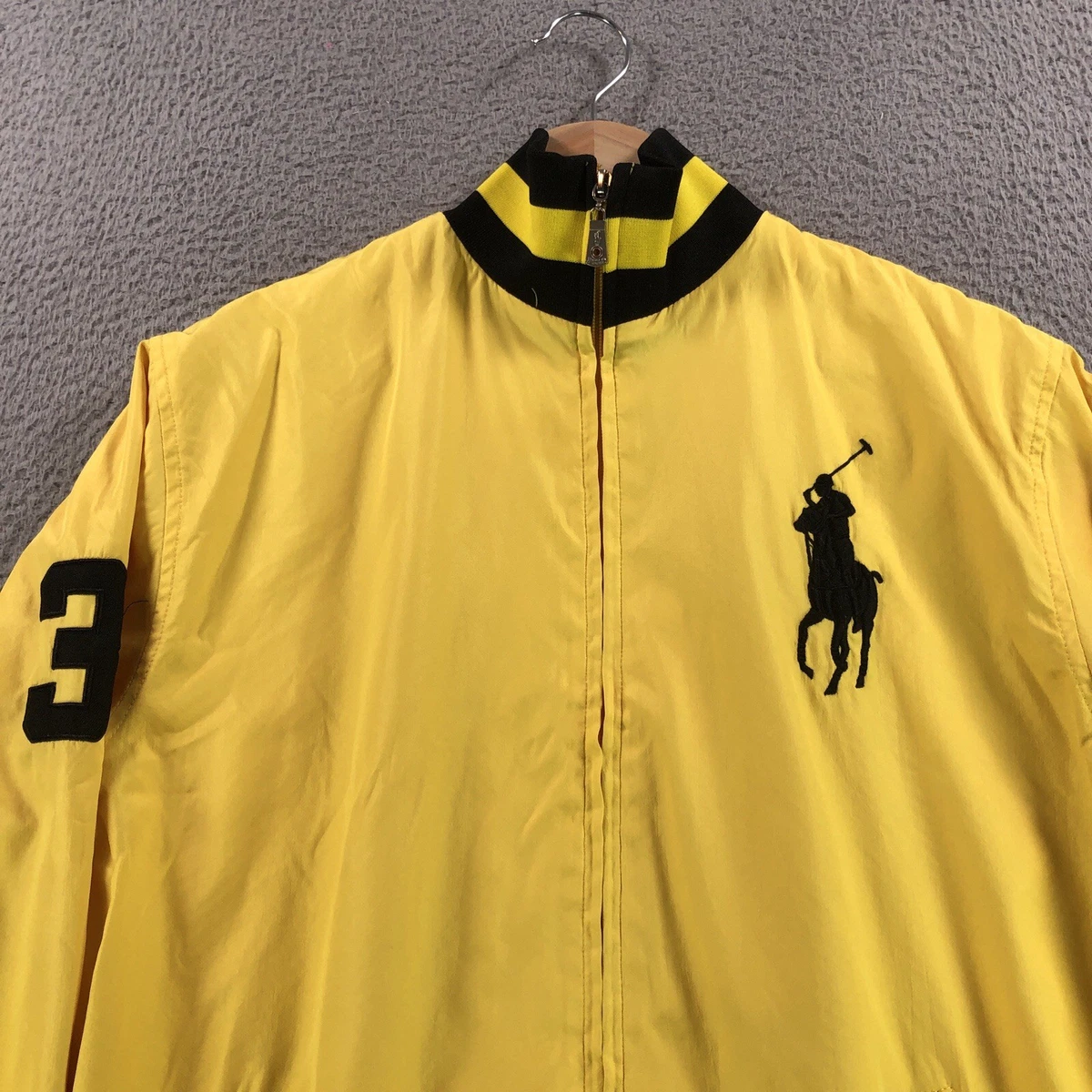Polo Ralph Lauren Cotton Outer Shell Yellow Coats, Jackets & Vests