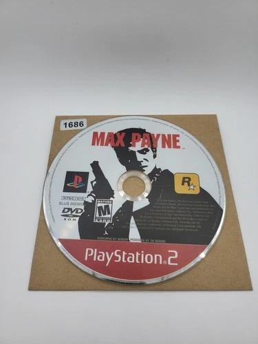 Max Payne (Sony PlayStation 2, 2001) PS2 Game Disc ONLY NO Usps TRACKING