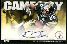 2011 Topps #GDA-ES Emmanuel Sanders Game Day Autographs
