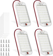 Dome Light for RV Interior, 48LED 800LM Ultra Bright 12 Volt LED White Lights, R