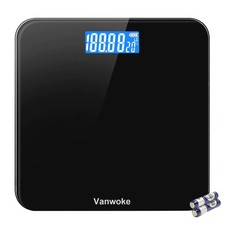 Smart Scale for Body Weight Digital Bathroom Scale with Temperature Indicatio...