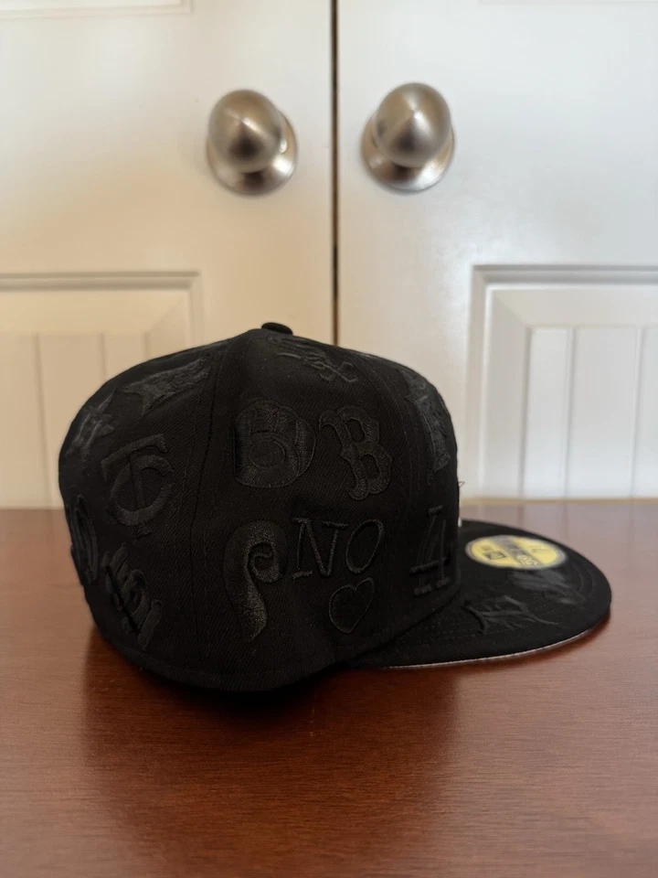Supreme x MLB x New Era Fitted Hat | Size 7 5/8 | SS20H23 Black (MSG BEFORE BUY) - Image 2 of 4