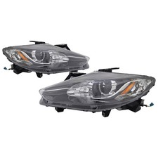 Left And Right Halogen Headlight Set For 13-15 Mazda CX-9 CAPA Certified