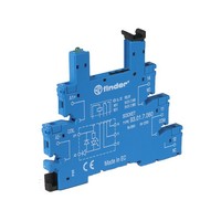 Finder Schraubfassung Blau 93.01.0.024