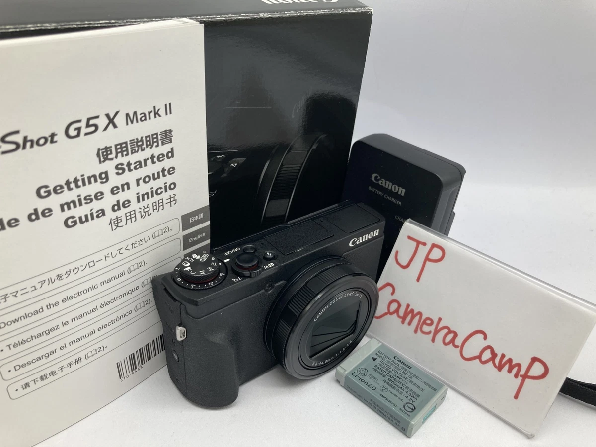 Canon PowerShot G5 X Mark II Image Stabilization Digital Cameras