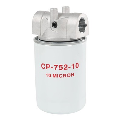 DICMIC 10 Micron Hydraulic Oil Filter Assembly, Spin-On Design, Return Line Filt