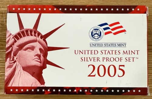 2005 UNITED STATES MINT SILVER PROOF SET