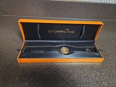Stuhrling Original Automatic Wrist Watch In Original Box-untested-see Pics