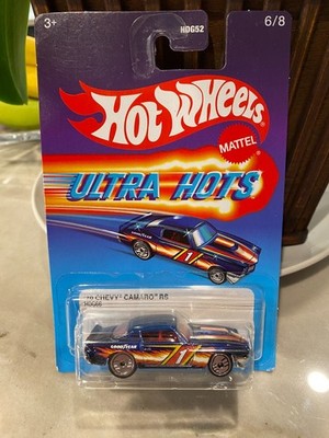 Hot Wheels 2022 Target Ultra Hots Series 6/8 '70 Chevy Camaro RS Blue w/ UHs