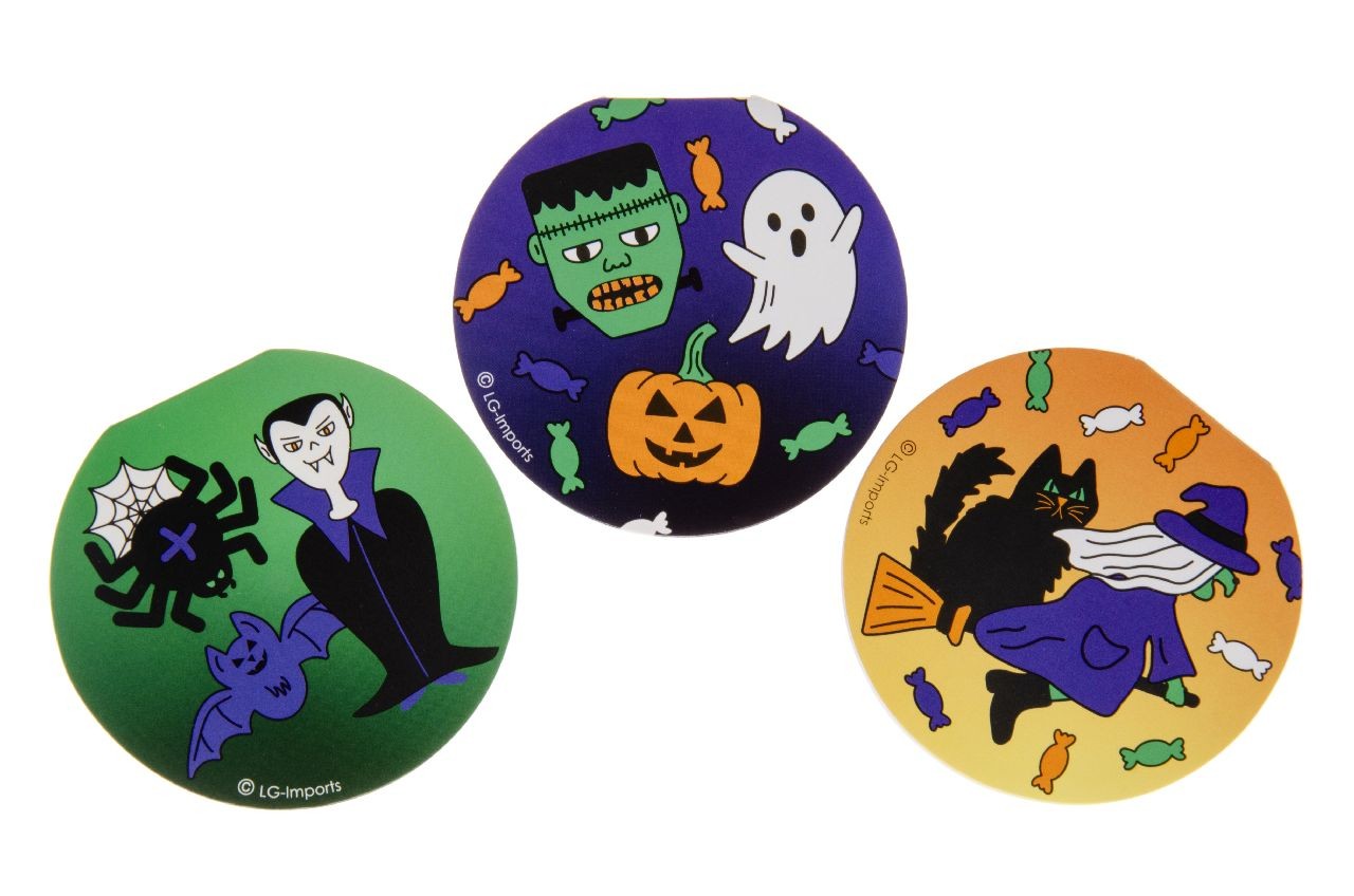 Single Round Halloween Notebook 8cm- Party Loot Bag Fillers