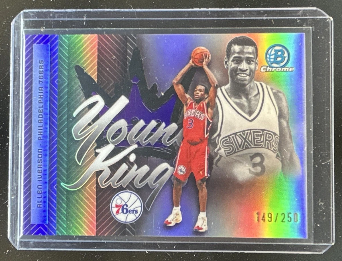 Bowman Allen Iverson Basketball Sports Trading Cards & Accessories