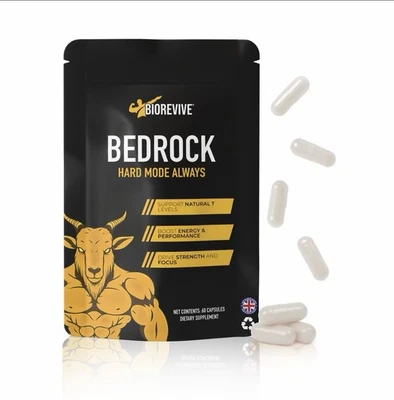 BEDROCK | Energy, Strength & Performance Support |BioRevive