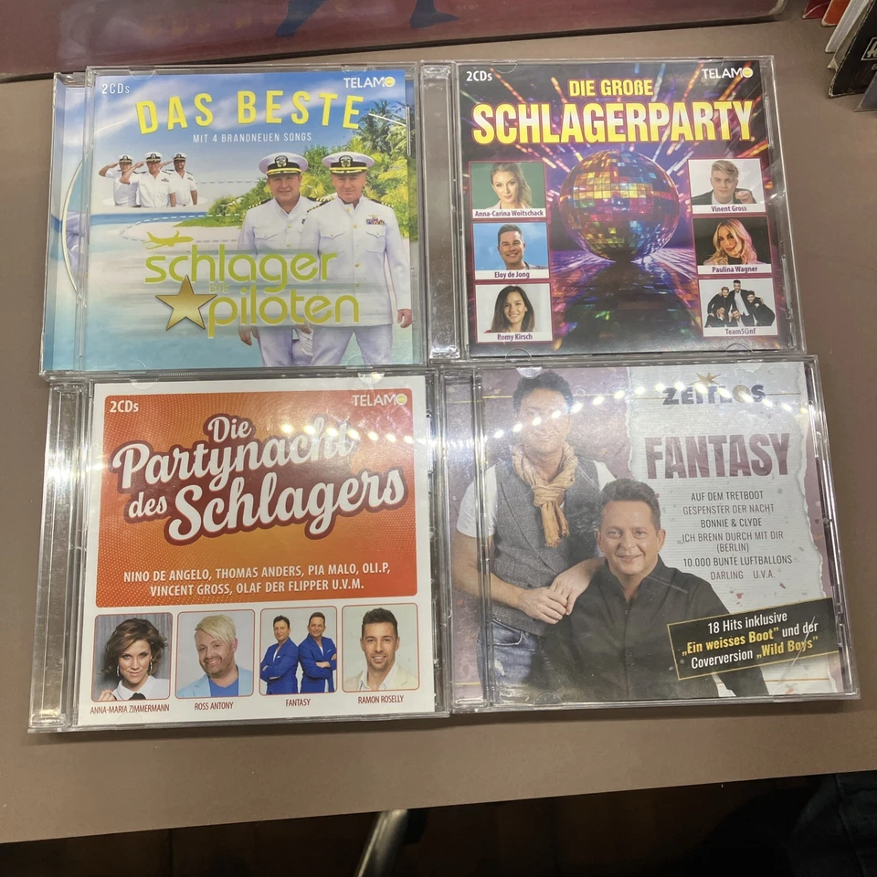 CD Konvolut deutsche Schlager Fantasy Zeitlos Schlagerpiloten TELAMO 2025 2023