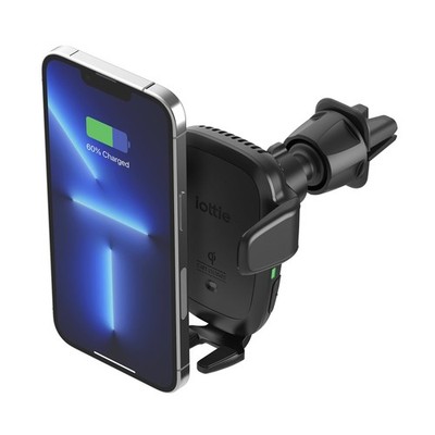 Auto Sense Wireless Air Vent Mount Black Plastic
