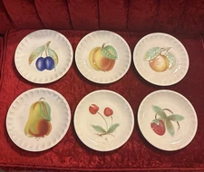Vintage Erphila (E&R)  8 3/8" Salad Plates (6)