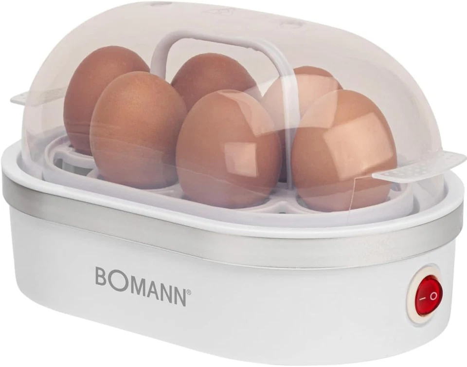 Hervidor de huevos para 6 huevos con señal acústica y accesorios - Imagen 2 de 4