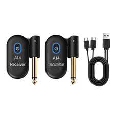 2.4GHz Wireless System for Electric Guitar Bass Violin Receiver Transmitter Set