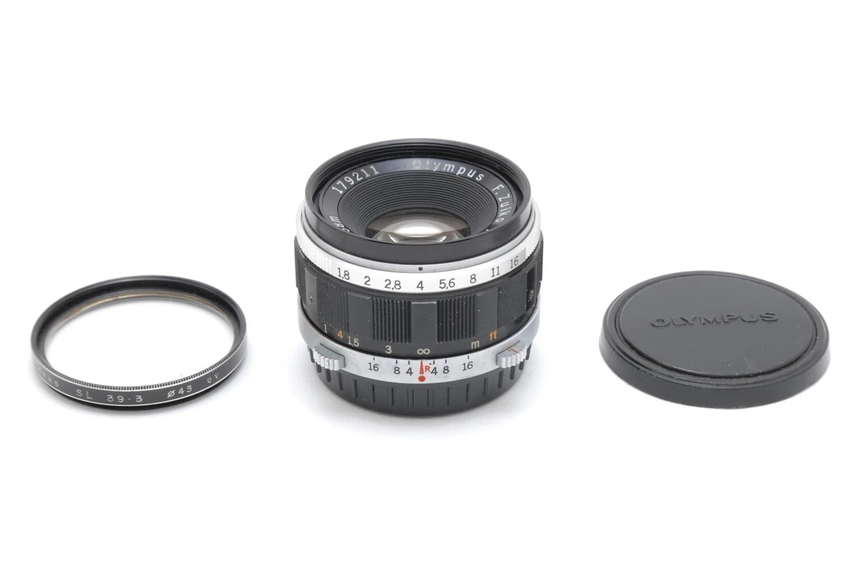 F/1.8 Camera Lenses Olympus Zuiko 38mm Focal for sale | eBay