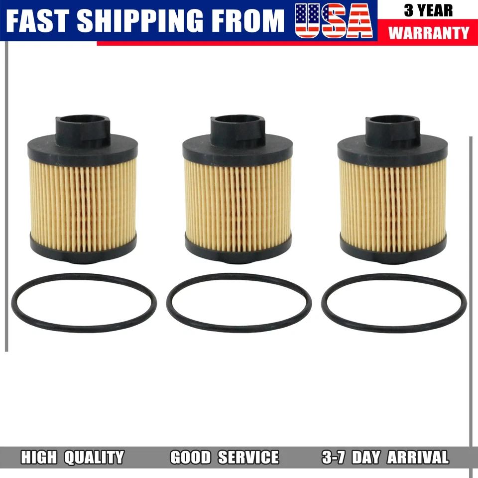 Filtro de aceite 3X 07L115561C para Lamborghini Gallardo 2004-2008 EE. UU. Foto 2 de 4