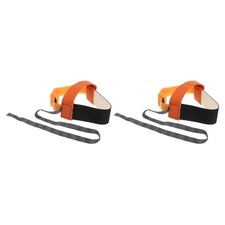 2pcs ESD Anti Static Foot Heel Straps Anti Static Wrist Strap Band Orange