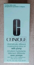 CLINIQUE DRAMATICALLY DIFFERENT MOISTURIZING LOTION WITH PUMP 4.2 OZ 125 ML
