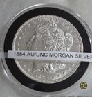 1884p AU/UNC Morgan Silver Dollar  True American History #1071