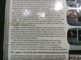 Where in Time is Carmen Sandiego (Nes)(1991) CIB. No Encyclopedia. Free Shipping